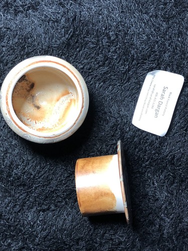 Black Forest Pottery Sarah Dargan Butter Bell 4.5” - Picture 9 of 9