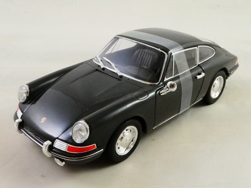 Welly Porsche 911 901 Coupé �� dunkelgrau 1964 1/24 24087SL - Bild 2 von 2