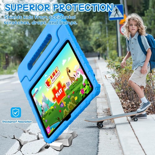For iPad 10.9"/Pro 11" Air 4th 5th Kids Case Shockproof Foam Handle Stand Cover - Picture 11 of 24