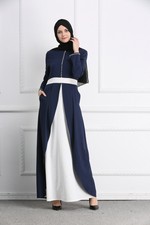 Muslim Robe Kaftan Abaya Dubai Maxi Dress Islamic Ramadan Party Gown For Women