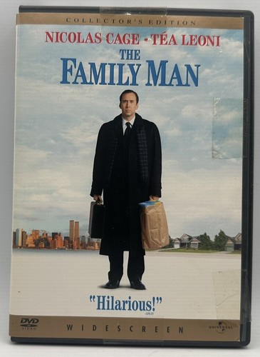 The Family Man DVD Collector’s Edition Nicolas Cage Free Shipping 2001 - Imagen 1 de 3