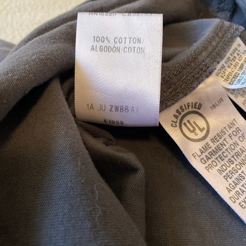Timberland PRO 100% Cotton Jersey Knit Flame-Resistant FR ASTM CAT2 Men's XL - Picture 9 of 13