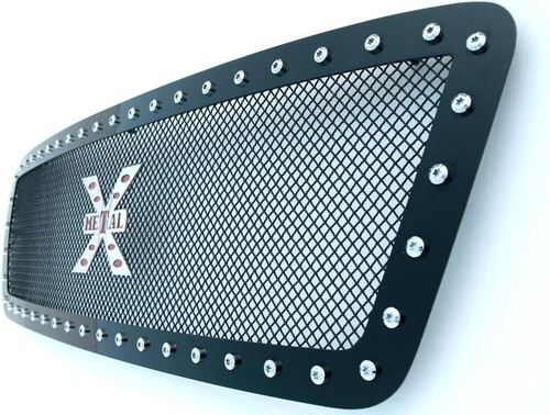 T-Rex Grille 6714831 2007-2018 Jeep JK, JKU X-Metal Grille, Black, 1 Pc, Insert - Picture 2 of 7