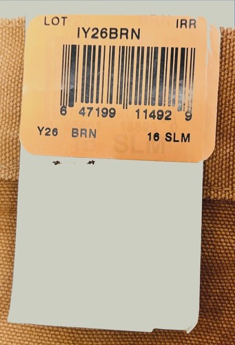 Carhartt JUGEND KINDER BRAUN ENTE UNGEFÜTTERTE HOSE Y26 NEU MIT ETIKETT GRÖSSE 16SLIM - Bild 4 von 6