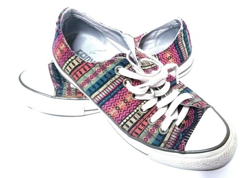 converse aztec print