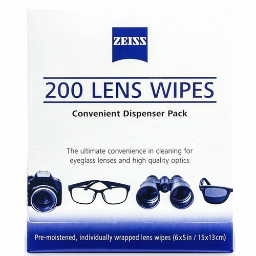 240 X ZEISS LENS WIPES CLEANING OPTICAL GLASSES CAMERA IPHONE MOBILE- 240 WIPES - Picture 1 of 12