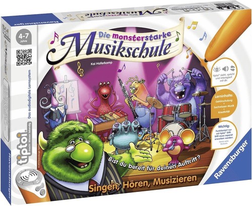 Ravensburger tiptoi - Die monsterstarke Musikschule - Neu - Bild 2 von 2