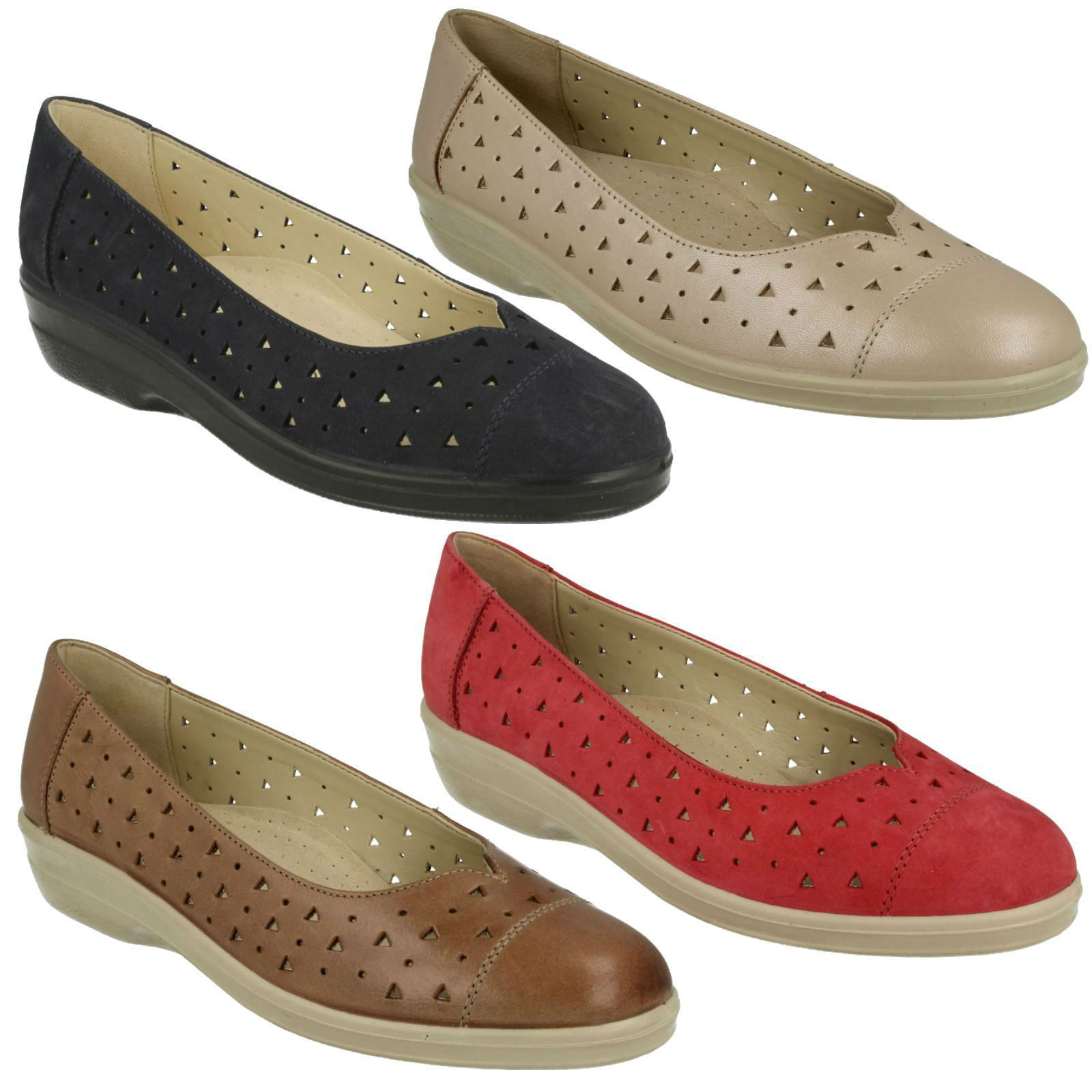 Damen Padders Faye 646 flache breite Passform Slipper Leder Freizeit Sommer Damen Padders Faye 646 flache breite Passform Slipper Leder Freizeit Sommer