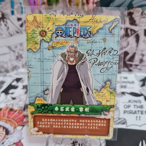 One Piece Red - Card Game - SILVERS RAYLEIGH Very Rare + Holo Foil Mint - NEW - Foto 3 di 3