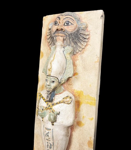 Dios egipcio grande Osiris con dios egipcio Bes - Imagen 6 de 7