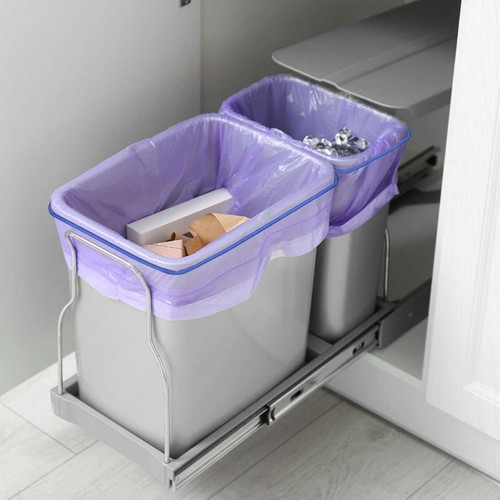 US 3Pcs Trash Can Bands Garbage Bag Elastic Bands Durable Rubber Band Fit 13-30G - Picture 5 of 11