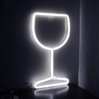 New ListingNeon Signs Wine Glass Lights, Led Neon Light for Bar Cool Stuff, Battery/Usb .