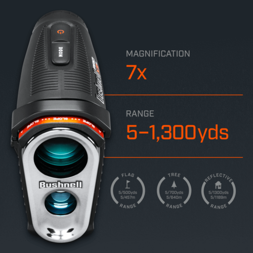 Bushnell Pro X3+ LINK Golf Laser Rangefinder, Wind Speed & Direction - Picture 4 of 20