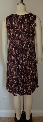 FOR THE REPUBLIC Sleeveless Crew Neck Printed Dress NWT # 93178 Women's size M - Picture 2 of 4