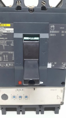 SQUARE D POWERPACT LD400LDL36400U31X 3 POLE 400 AMPS CIRCUIT BREAKER - Picture 6 of 13