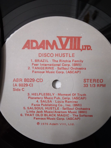 Various – Disco Hustle - Double Vinyl LP 1976 - Bild 2 von 3