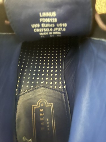 Ted Baker LINNUS Navy Blue Suede Chukka Ankle Boots Shoes Size 10. FD06128 - Picture 11 of 12
