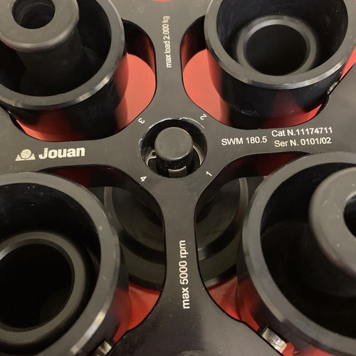Jouan SWM 180,5 Zentrifuge Rotor & Schwenkeimer 11174720/11174711 - Bild 2 von 4
