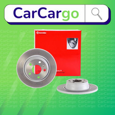 Brembo Solid Rear Brake Discs Pair For Audi TT 2.0 TDI quattro 2008-2014 286 mm