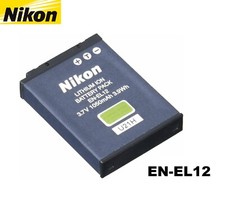 New Genuine OEM EN-EL12 Battery for Nikon Coolpix S9300 P340 P330 P310 P300