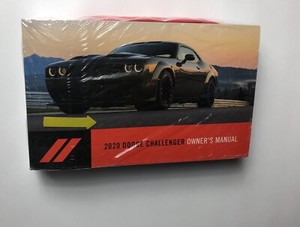 2020 DODGE CHALLENGER OWNERS MANUAL SRT HELL SCAT CAT RT GT AWD RWD V8