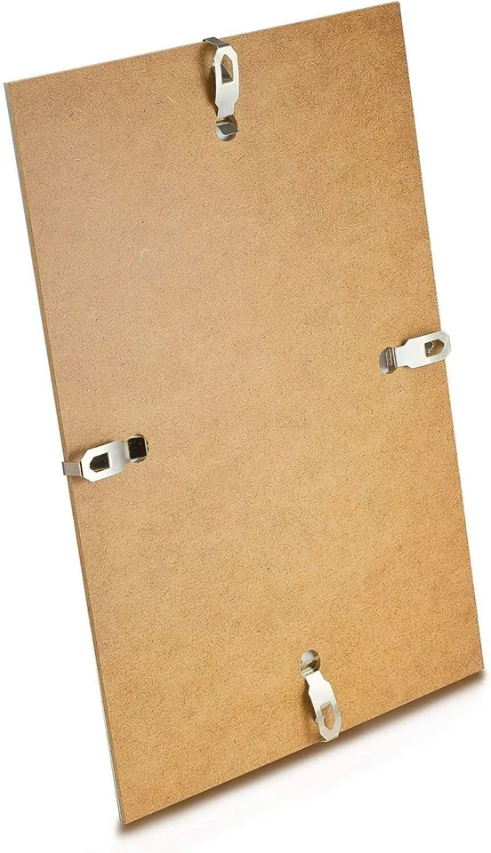 Clip Frame Photo Picture Frames Frameless Poster Choice of Sizes Mini to A1 - Image 2 of 4