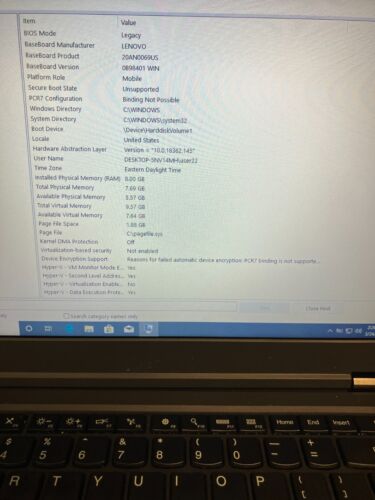 Lenovo Thinkpad T440p i5-4200M 480 HD | 8GB Ram | No OS/charger WIN10 FOR PARTS - Picture 13 of 17