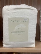 Casaluna Linen Sheet Set - Cream