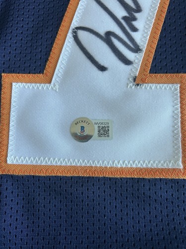 William Perry Autographed Chicago Custom Navy Football Jersey - BAS XL JERSEY - Picture 5 of 6