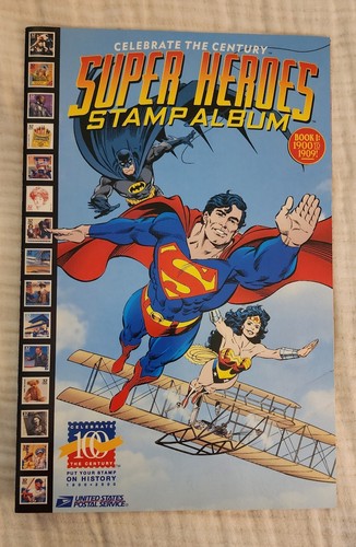 Juego de 10 álbumes de cómics y estampillas de superhéroes (1-10) - Imagen 2 de 12