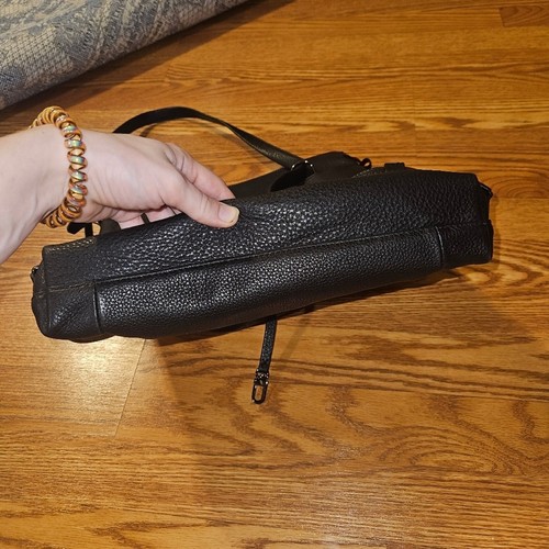 Tumi schwarzer Leder Rucksack Handtasche gebraucht, in einwandfreiem Zustand - Bild 3 von 10