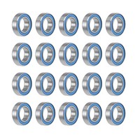 20 X Rillenkugellager MR148-2RS 8Mm Id 14Mm Ad 4Mm Bohrung Blau Dichtung Z2