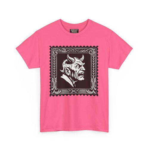 The Framed Devil Stamp T-Shirt Unisex Heavy Cotton Shirt Alternative Fashion - Bild 84 von 93