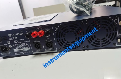 CROWN T10 power amplifier 1000W byfedex or DHL - Picture 3 of 6