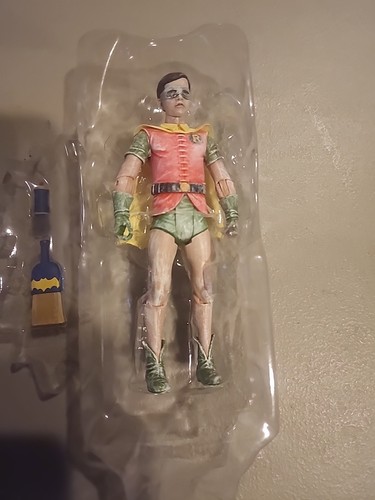 McFarlane Toys - 6in DC Retro Wax Robin Batman 66 Figure (No Card) - Picture 2 of 4