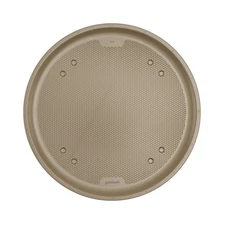 Nonstick Textured Carbon Steel Pizza Pan Oven Baking Tray Bronze 16 Inch