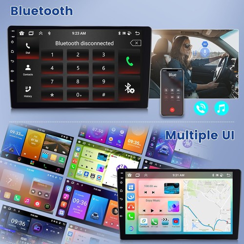 For 1998-2008 Ford E150 E250 E350 Super Duty Car Radio Stereo Android Carplay - Picture 18 of 20