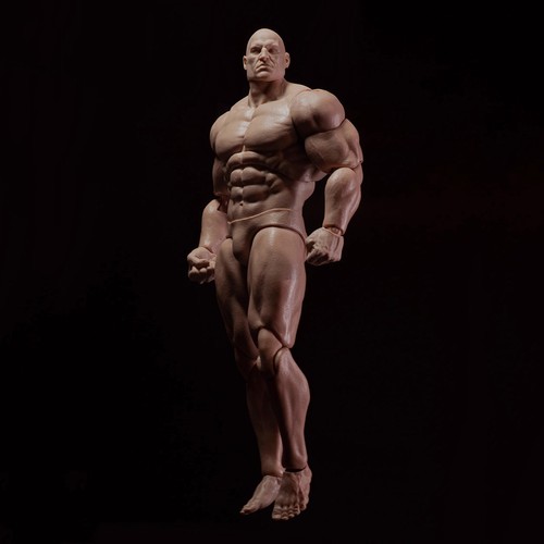 Muff Toy Adam AD01 1/12 männliche Actionfigur Modell 6" starker flexibler Muskelkörper - Bild 1 von 19
