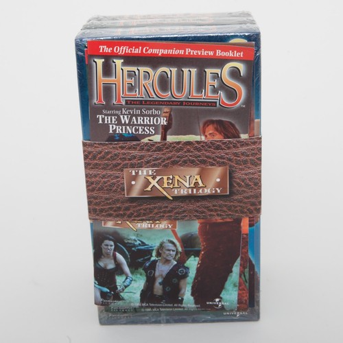 Hercules The Xena Trilogy VHS V. 1-3 Warrior Princess, Gauntlet, Unchained Heart - Picture 1 of 4