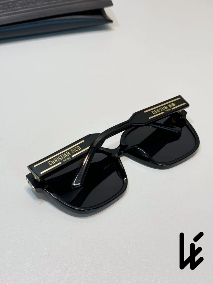 CHRISTIAN DIOR DIORSIGNATURE S7F SUNGLASSES 10A0 BLACK w/GRAY LENS! SHIPS TODAY! - Image 3 of 4