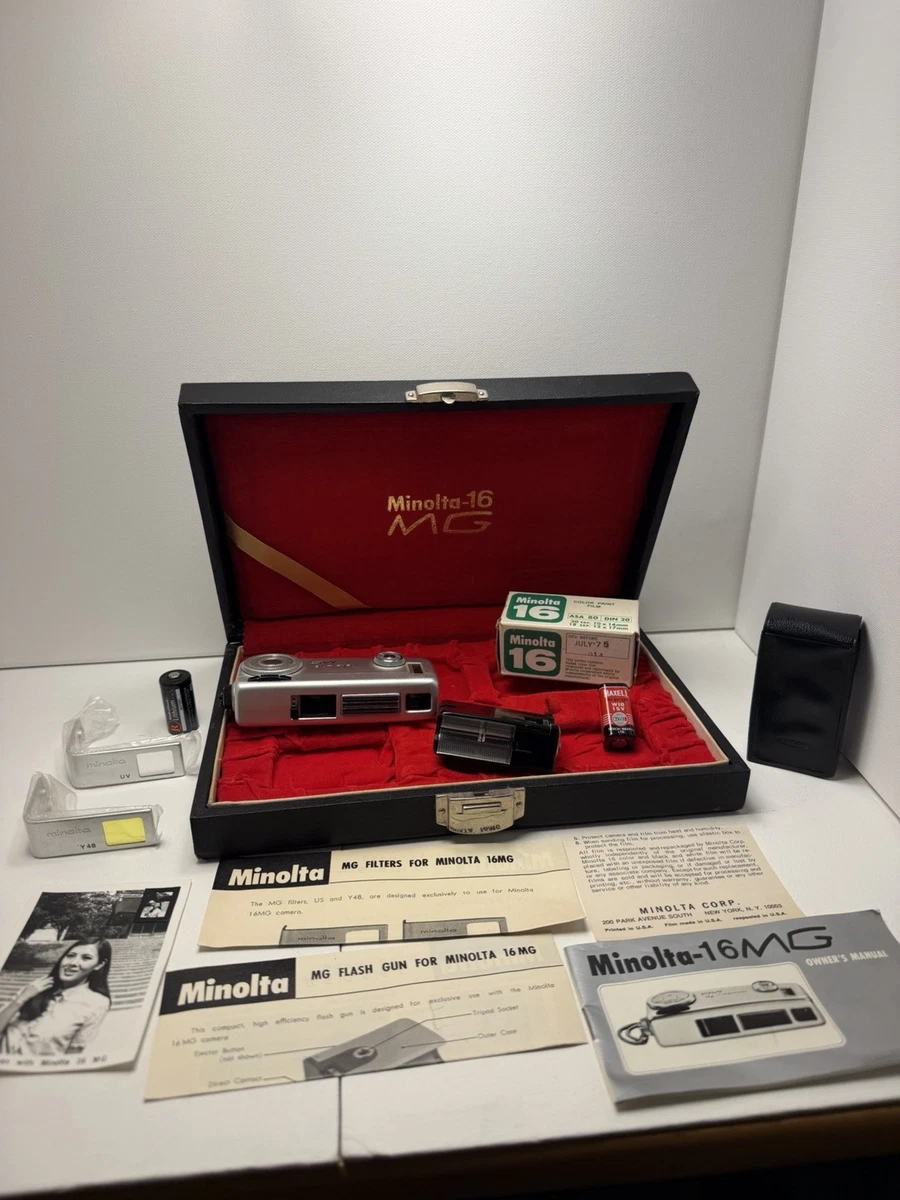 Minolta 16 Mg In Vintage Subminiature Cameras for sale - eBay
