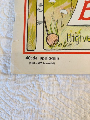 Mark Bok Swedish Vintage 1963 Pattern Transfer Stitching Embroidery Book - Bild 2 von 12