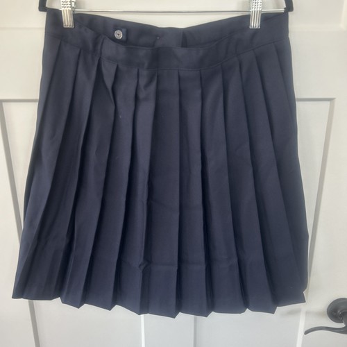 French Toast Plissee marineblau Schulmädchen Uniform Rock Größe 14,5 Übergröße Rarität Größe - Bild 6 von 7