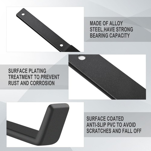 Heavy Duty Utility Hooks, Garage Storage Wall Mount Steel Hooks, Garden Tool ... - Picture 3 of 7