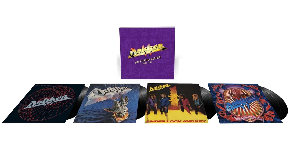 Dokken The Elektra Albums 1983-1987 (Vinyl) 12" Album Box Set Foto 2 de 2