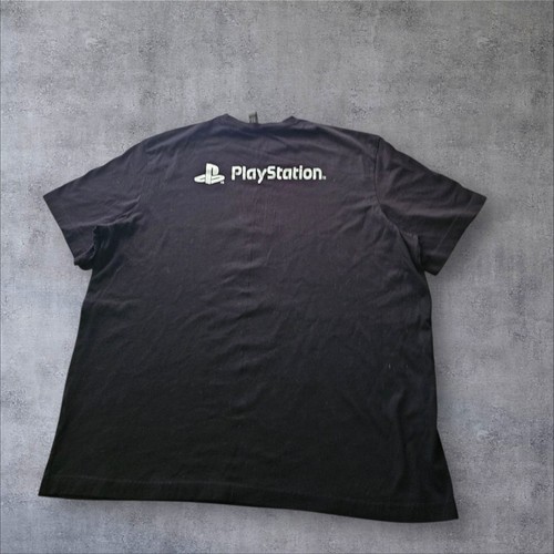Sony Play Station T-Shirt Gr. XL schwarz Japan Logo reflektierend H&M - Bild 2 von 4