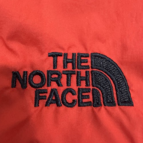 The North Face Puffer Jacket Men Medium Orange Full Zip Jacket Outdoor - Picture 11 of 13