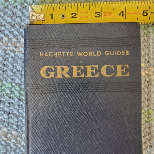 Hachette World Guides - GREECE 1955 Hachette, Paris with Map - Bild 3 von 10