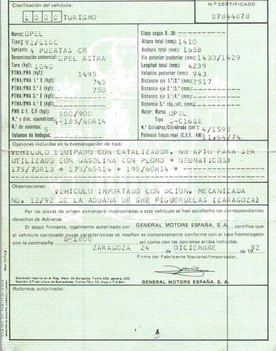 90265780 ELEKTRO-LÜFTER / 1310327 / 5528877 FÜR OPEL ASTRA F SEDAN T92 1.6 SI - Bild 7 von 10