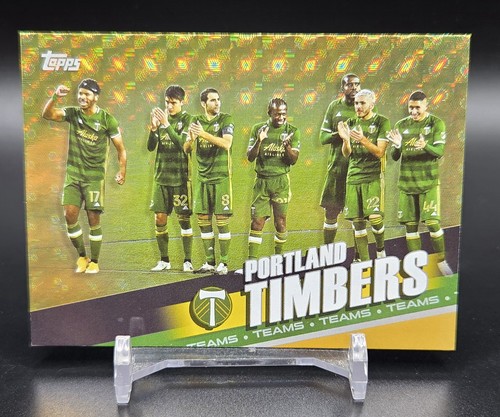 2022 Topps MLS Portland Timbers #186 SUPERFRACTOR 1/1 ONE OF ONE - Picture 1 of 2